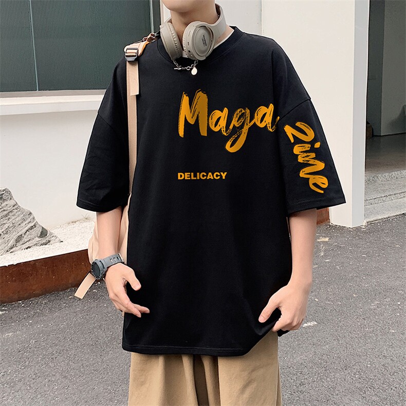 DX152P30港风情侣短袖青少年学生百搭休闲潮流宽松T,男装T恤,星座1204-3