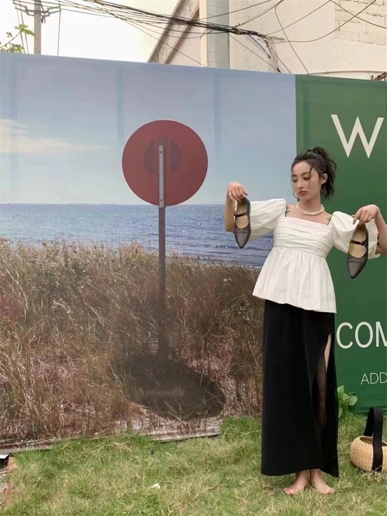 【DAVIDA】简约纯色泡泡袖小衫，其它，DAVIDA