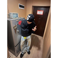 美式复古脏脏做旧牛仔裤男女直筒宽松慵懒松弛感裤子N7659，男装牛仔裤，星座1116A（原606A-3）