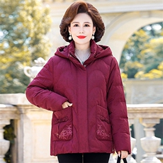 2026新款中老年人女装妈妈羽绒服时尚洋气加厚保暖冬装外套，男装羽绒服，电商B212（原钱塘6029）