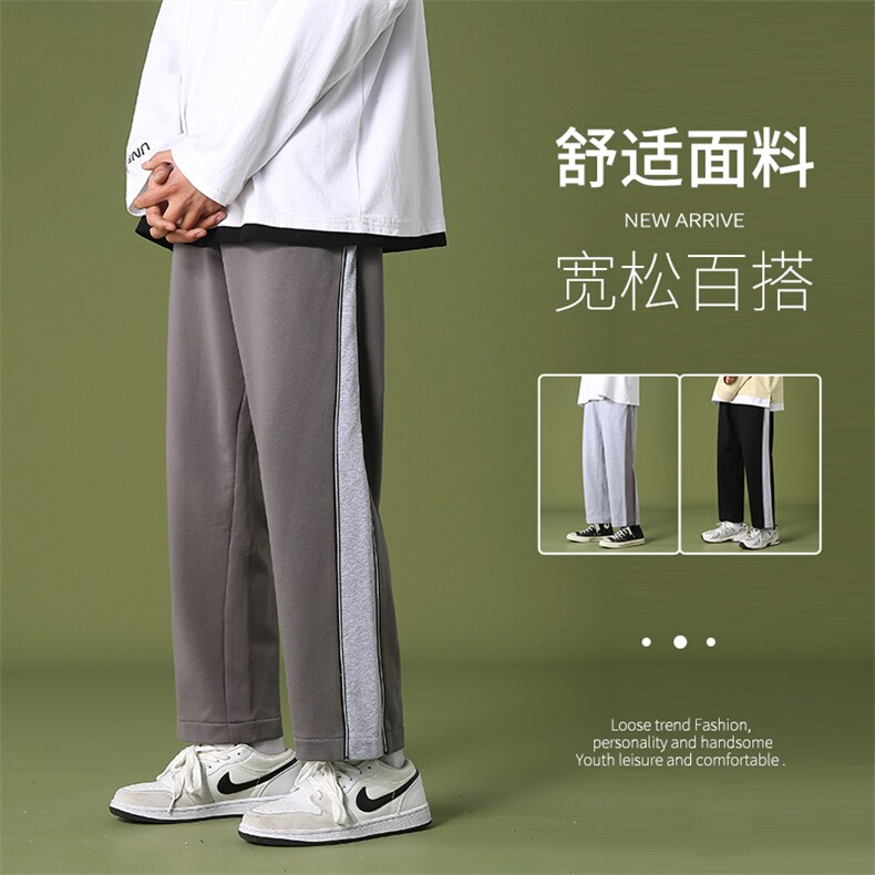 春季新上男款潮流宽松休闲男士青少年休闲长裤CYKZ2106-P40图片