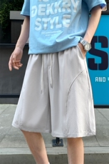 A429-YK195特批25夏季网孔透气冰丝速干休闲短裤，男装牛仔裤，电商A429