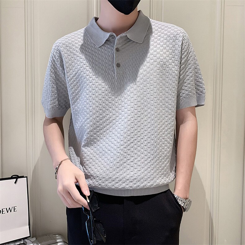 23男士翻领T恤A210-2014-p4865%粘胶纤维35%聚酯纤维，男装T恤，电商A210