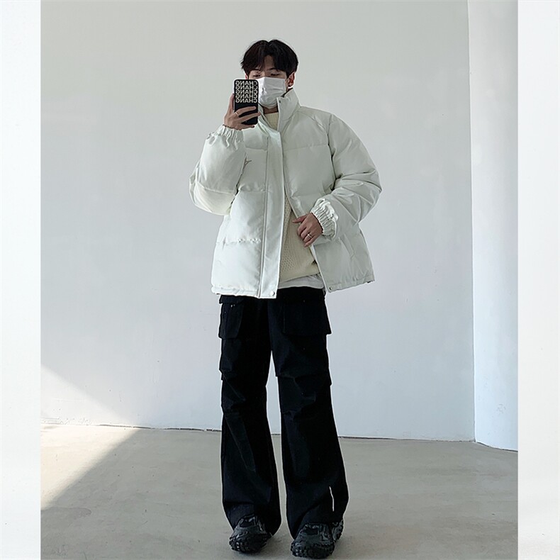MF02-特P105加厚情侣棉服外套面包服男保暖皮棉衣,男装棉衣,电商B327