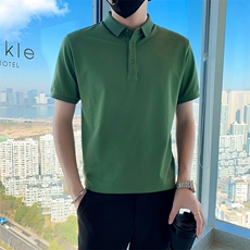 TX02-特P38男T恤夏季短袖半袖新款上衣夏装半截袖POLO衫-1杏控58，男装T恤，电商D327
