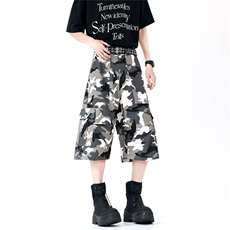 【现货】美式夏季迷彩水洗棉短裤休闲裤DK06043P65控98，男装牛仔裤，星座1004（原星座815-3）