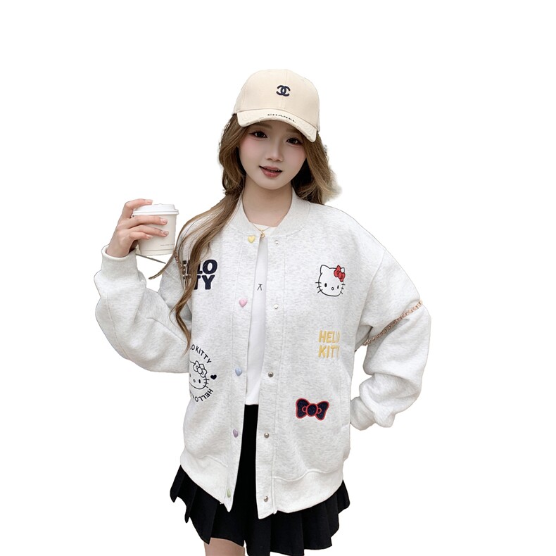 现货女春秋季新款棒球服外套2193-P145-K215,女装卫衣/绒衫,网红馆