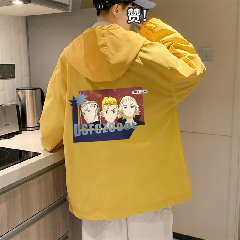 ！港风风衣男短款长袖夹克男休闲外套男上衣男DJK301-P45,男装夹克,电商B371
