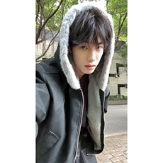 ！冬季加绒加厚荔枝纹皮座山雕外套男女款毛领棉衣-A2363P98，男装棉衣，电商B241