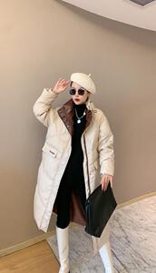 芊芊细羽长款羽绒服7796款M、L补单款图片