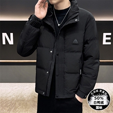 DS-A225标2025冬季新款男士立领时尚潮流白鸭绒羽绒服夹克，男装夹克，电商A225