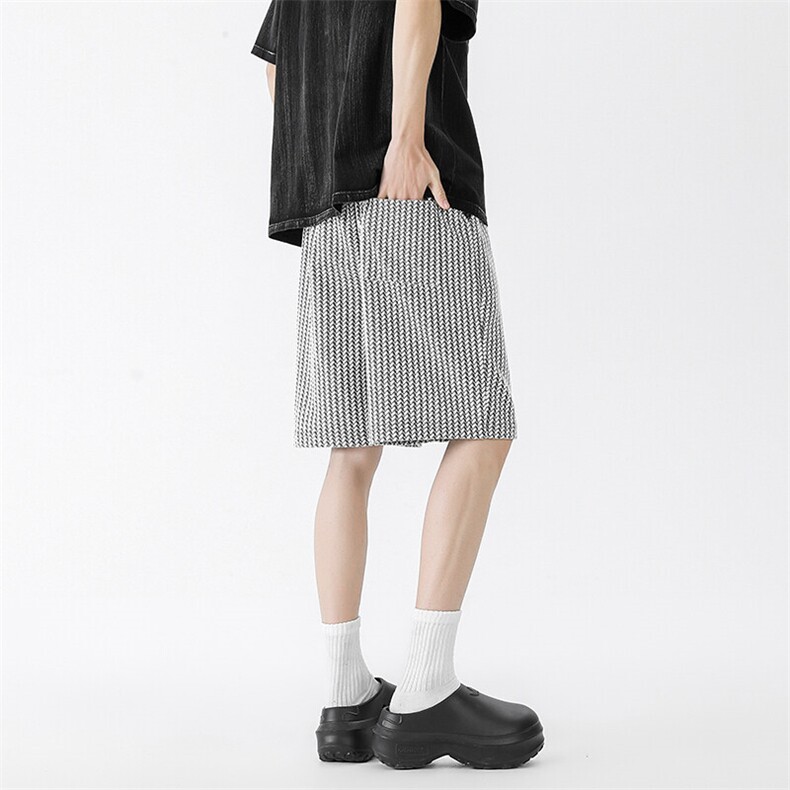 美式高街潮流休闲短裤宽松五分裤A086-DK338-P26,男装休闲裤,电商基地A086