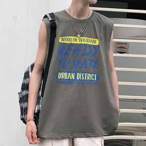 夏季港风宽松青少年休闲背心TC1107-P25图片