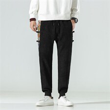 秋冬季灯芯绒风长裤九分裤电商A057-K153-P40（控78），男装休闲裤，电商A057B