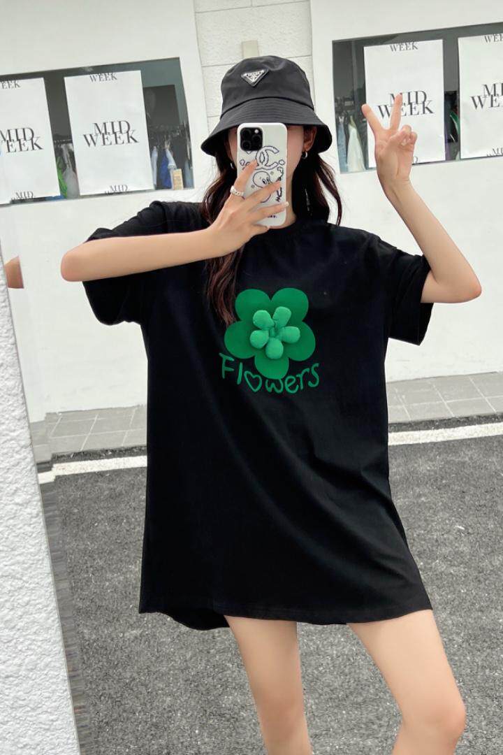 时尚休闲宽松T恤，女装T恤，衣宫主