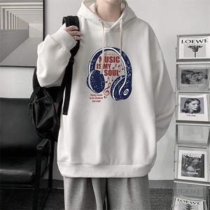 连帽卫衣男大码胖子帽衫大号运动服WY2422-P35图片