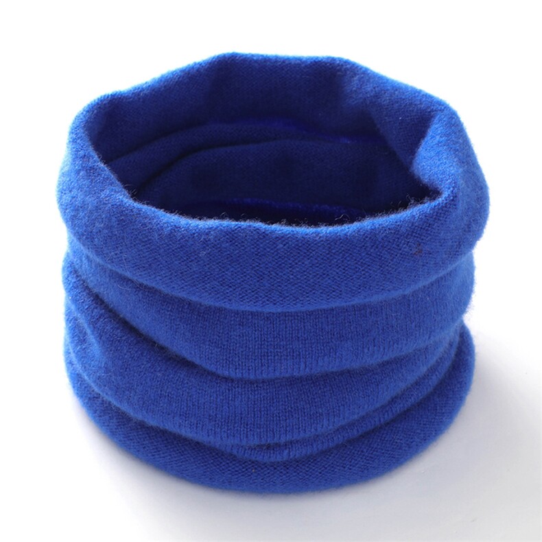时尚百搭儿童山围巾秋冬保暖纯色简约脖套高品质柔软舒适,饰品围巾,奥赛羊绒童装