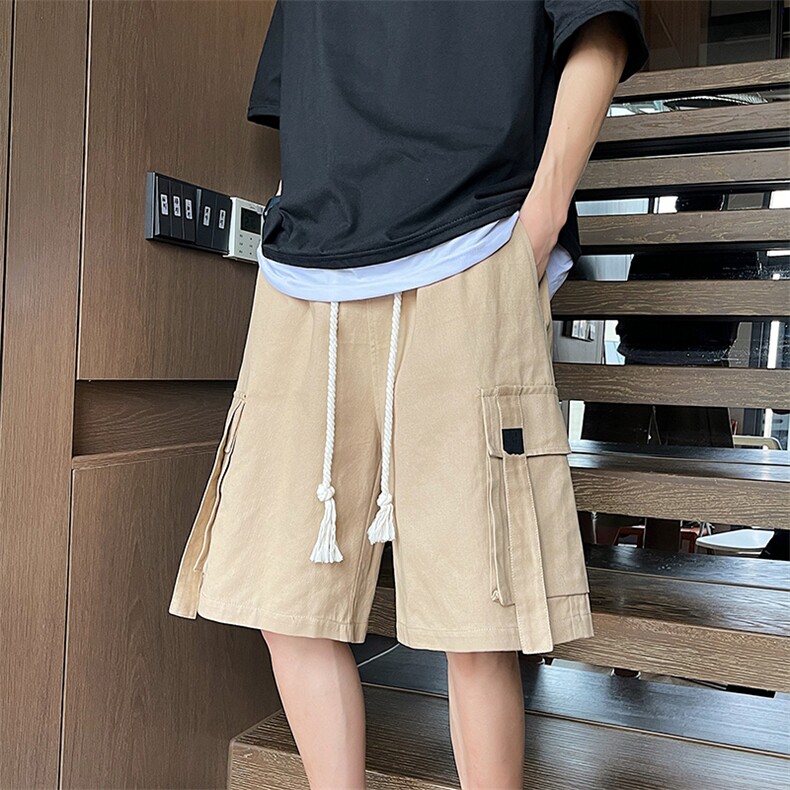 现货直播品质日系工装短裤男夏季宽松直筒五分裤XD22998-P45,男装休闲裤,电商A042