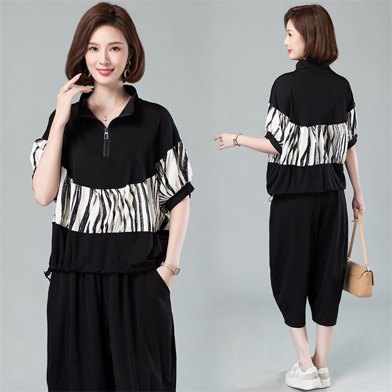 2023年夏季时尚潮流休闲舒适上衣，女装T恤，阿丹