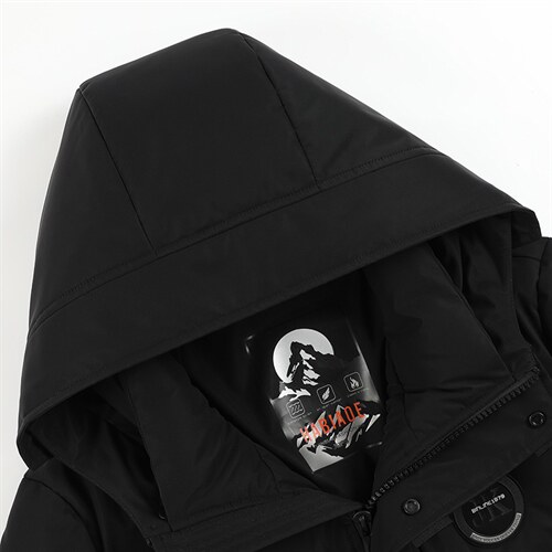 冬季青年男羽绒棉服中年连帽羽绒服冬装外套爸爸装SFT81508-P340图片