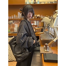TAICHIISM飞行夹克棉服男款冬季美式夹棉棒球服短款工装棉衣外套，男装工装外套，星座706-1