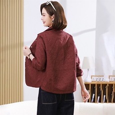 【现货】短款衬衣开衫2025春秋新款宽松外套时尚休闲上衣，女装短外套，妃曼