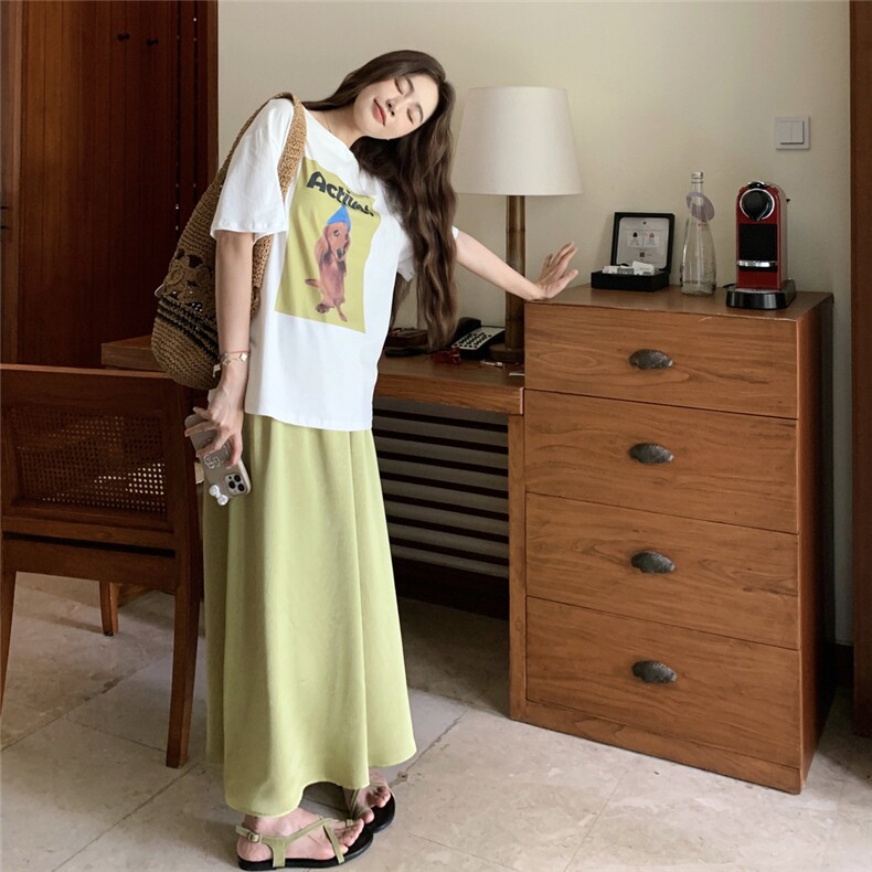 现货短袖半身裙套装2586P145K218,女装套装/套裙,2C201