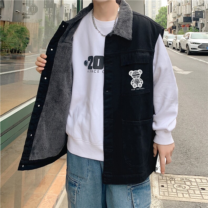 MJ235J-p68-限价98M-5XL抖音情侣棉马甲加绒大码羊羔毛cityboy,女装马甲,星座116