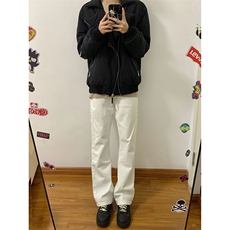 B221美式ins高街加绒加厚牛仔裤LK23010-P60控78加绒P70控98，男装牛仔裤，电商B221