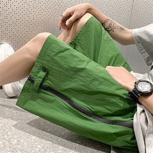 8XL-M 重磅特大码短裤男防水五分裤冲锋裤男户外DK1503P50控68图片