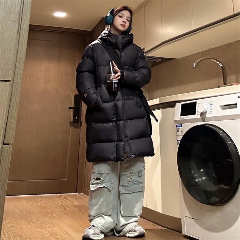 中性风男女同款中长款棉衣黑金防水保暖外出服MY9777P115,男装棉衣,星座309（原A406）