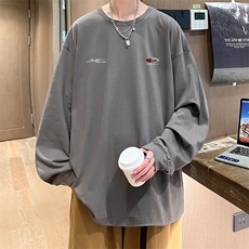 抖音得物供货量大从优可提供视频美式长袖T恤CT709特P25，男装T恤，电商A486-1