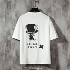 【】A003-HT1052-P30夏装新款卡通印花时尚T恤水泥墙，男装T恤，电商A003