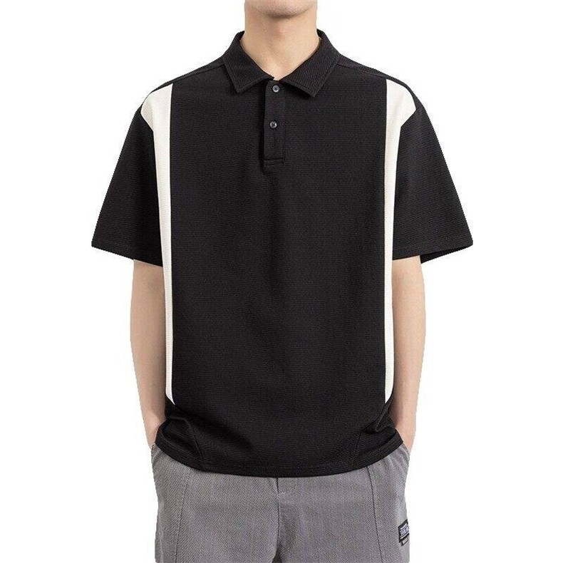 25070-特P60夏季休闲时尚T恤男短袖打底衫潮牌翻领短袖polo衫男,男装T恤,电商D310B