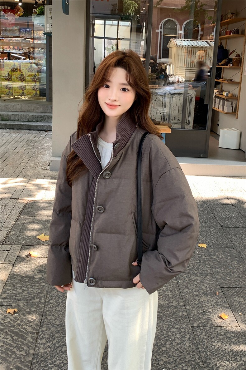 现货新款90白鸭绒加厚羽绒服25131P275K418,女装羽绒服,2D035