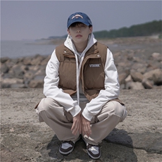 高品质cityboy冬季宽松大码棉马甲背心外套A0173002P85，男装背心/马甲，电商A017