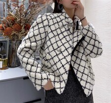 水貂绒外套，其它，艾蔚儿