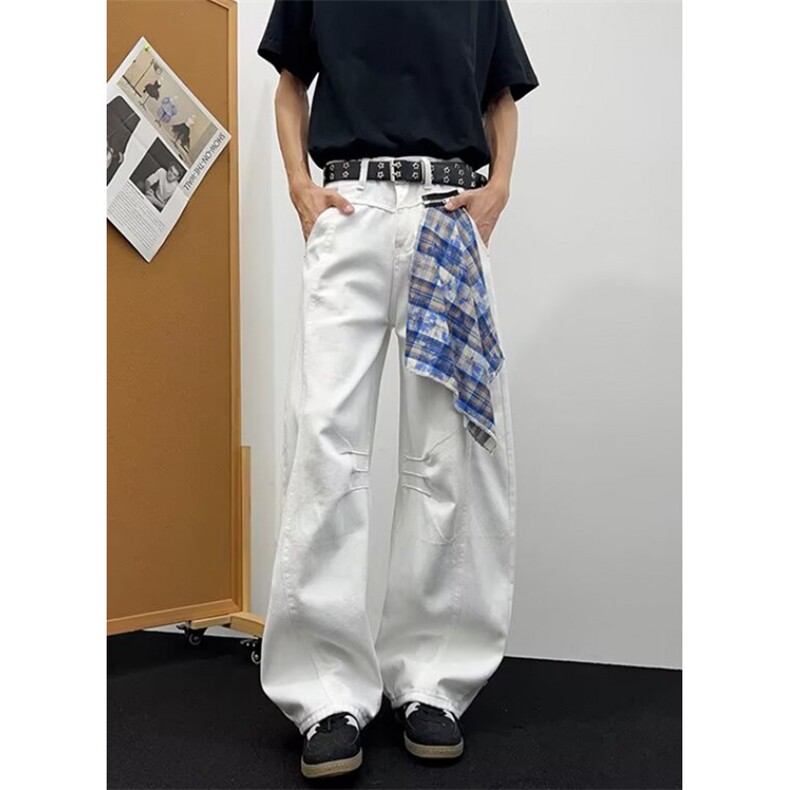 美式hiphop重磅迷彩工装裤男秋季潮宽松直筒显瘦休闲长裤KB226,男装工装外套,星座1116A（原606A-3）