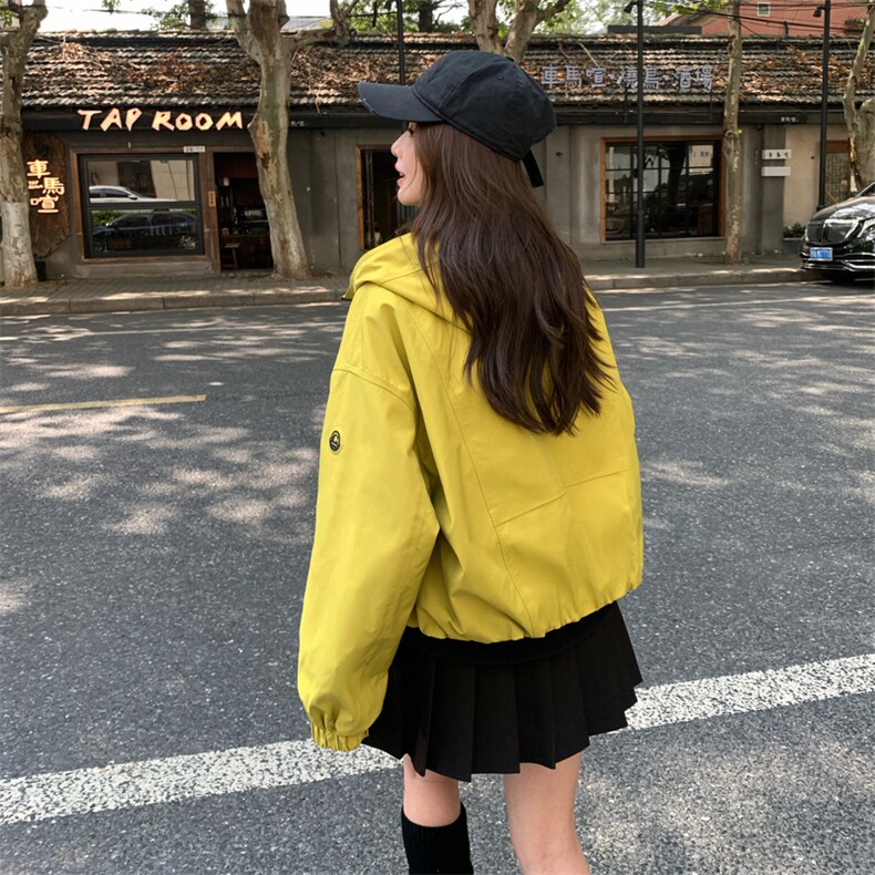 衣珂纱朗2D044-现货！主推25冬新款冲锋衣二合一加厚打底+外套,女装派克服,衣珂纱朗