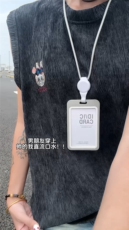 XZ809A/SSS14/P35/控48扎染冰丝绣花labubu背心T恤，男装背心/马甲，星座809A(原222-1)