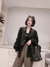 拼接西装ＭL，女装西装，可纳奇