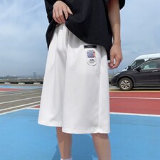 夏季新款港风男装华夫格子直筒运动休闲裤D201-DM153-P30，男装休闲裤，电商D321-1
