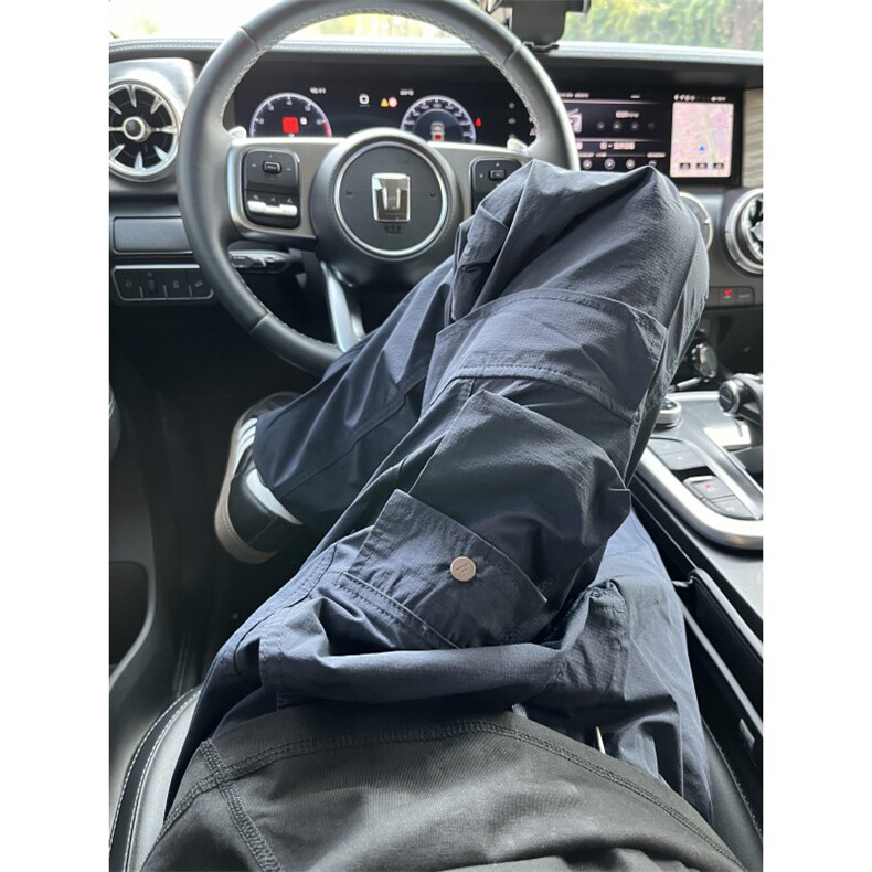 【有货】KZA139CC-特P43 藏蓝色工装裤男款户外美式机能冲锋裤图片