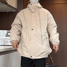 MY6160/P85加棉加厚棉衣男防风防水冲锋衣棉服棉袄大码外套上衣，男装夹克，电商A141