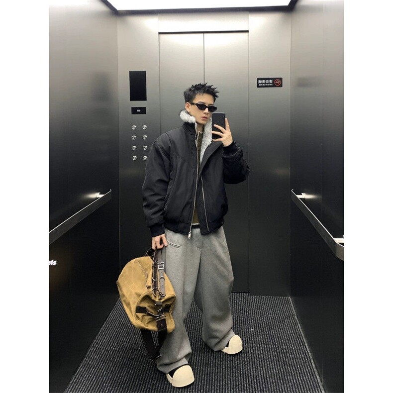 706-MY83-P100特P现货！！冬季重磅座山雕加棉外套保暖棉衣潮,男装棉衣,星座706