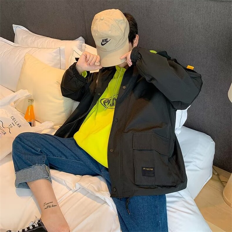 男秋季外套潮牌街头机车夹克J1647P45,男装夹克,星座1116-2