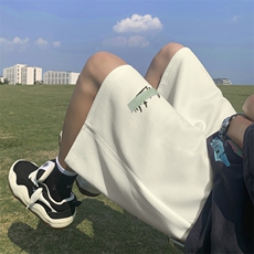夏季新款运动五分裤美式高街潮流休闲沙滩裤男短裤男K7076-P22，男装休闲裤，星座512-4