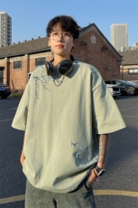 量大优供视频230g重磅纯棉短袖T恤男NT208-特P19控38，男装T恤，电商B367