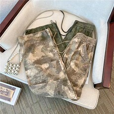 迷彩工装裤男女秋季高腰宽松休闲美式冲锋裤高街裤子MKK661P48，男装工装外套，星座1013-5