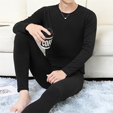 保暖内衣男士秋衣秋裤青年德绒打底衫套装TZ8051-P42，男装T恤，星座310B-3